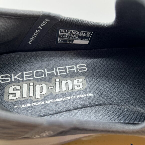 Mens Skechers Slip-Ins Go Walk Flex Size 10 Dark Gray LIKE NEW 216491 main image 14